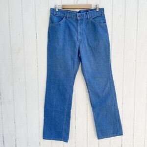 VTG Rare Levi's 549 Jeans Mens 36x32 Blue Denim Orange Tab 80s